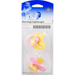 Beruhigungssauger Kirsche Lat.0-6 M.past./gb./r. 2 St