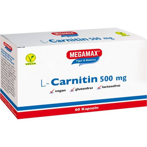Megamax L-Carnitin 500 mg Kapseln 60 St