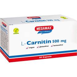 Megamax L-Carnitin 500 mg Kapseln 60 St