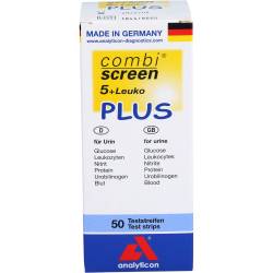 Combiscreen 5+Leuko Plus Teststreifen 50 St