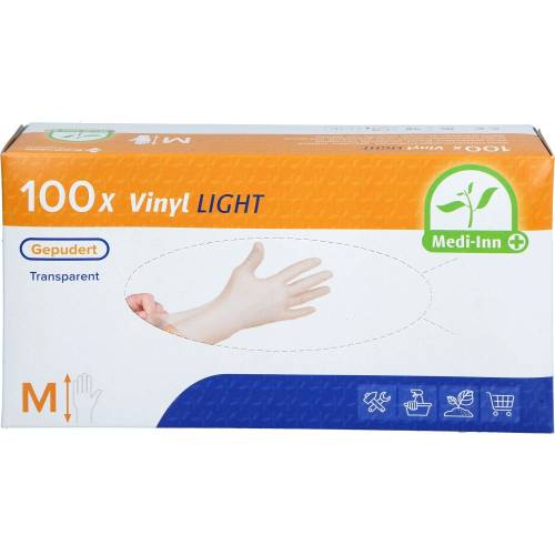 Handschuhe Einmal Vinyl gepudert M 100 St