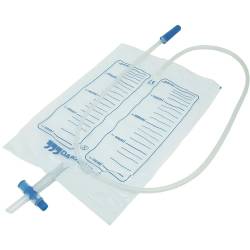 Urinbeutel unsteril 2 l Nrv m.Abl.Kreuzventil 1 St