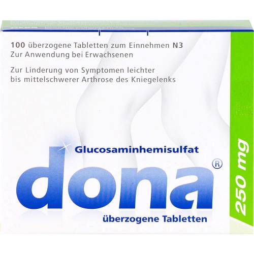 Dona 250 mg überzogene Tabletten 100 St