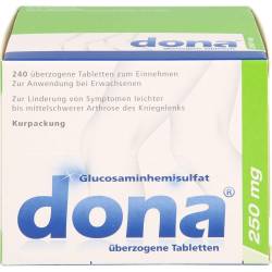 Dona 250 mg überzogene Tabletten 240 St