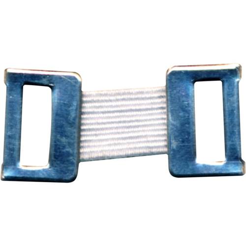 Verbandklammern weiß mit Gummiband 100 St