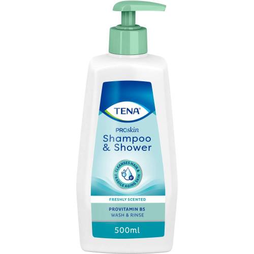 Tena Shampoo & Shower 500 ml