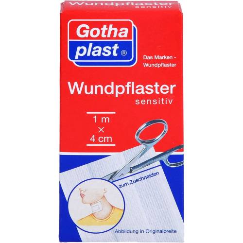 Gothaplast Wundpfl.sensitiv 4 cmx1 m geschnitten 1 St