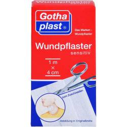 Gothaplast Wundpfl.sensitiv 4 cmx1 m geschnitten 1 St