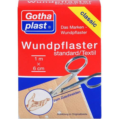 Gothaplast Wundpfl.stand.6 cmx1 m geschnitten 1 St