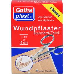 Gothaplast Wundpfl.stand.6 cmx1 m geschnitten 1 St