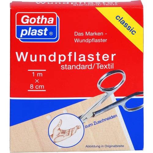 Gothaplast Wundpfl.stand.8 cmx1 m 1 St