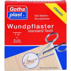 Gothaplast Wundpfl.stand.8 cmx1 m 1 St