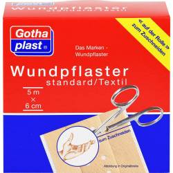 Gothaplast Wundpfl.stand.6 cmx5 m Rolle 1 St