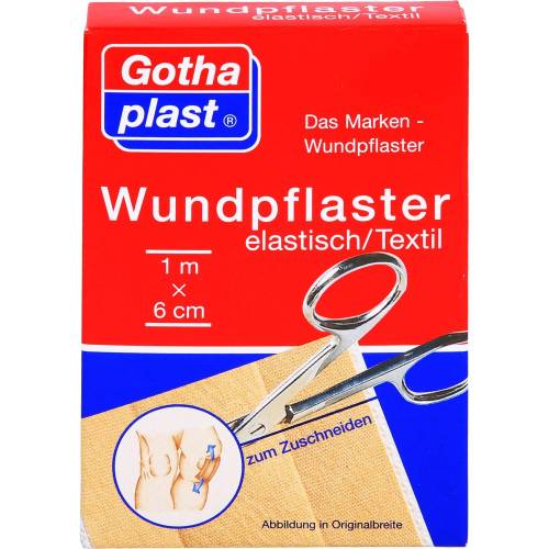 Gothaplast Wundpfl.elast.6 cmx1 m geschnitten 1 St