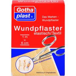 Gothaplast Wundpfl.elast.6 cmx1 m geschnitten 1 St