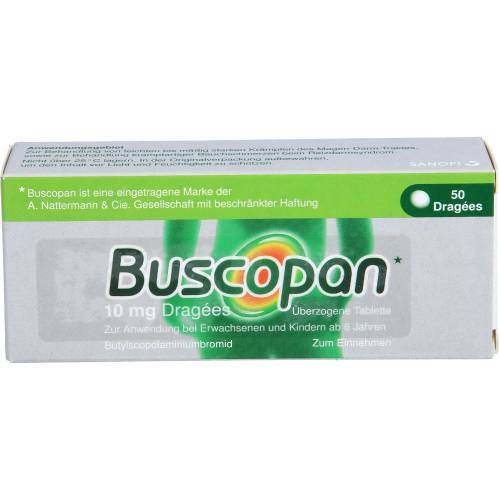 Buscopan 10 mg Dragees 50 St