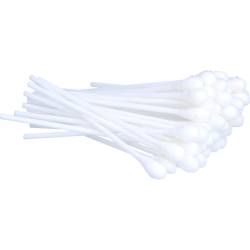 Wattestäbchen Kunststoff großer Kopf 15 cm unster. 50 St