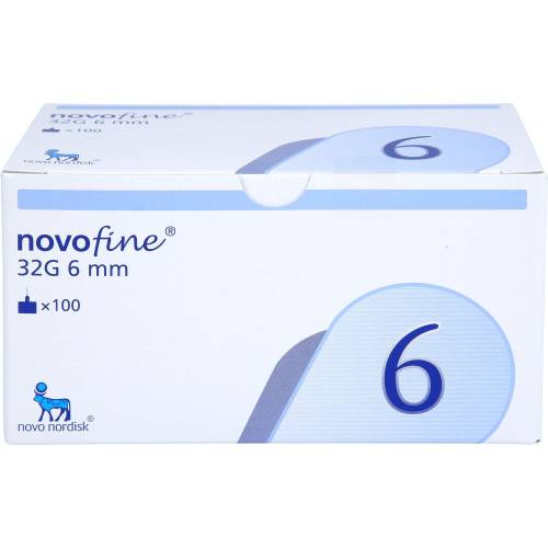 Novofine Nadeln 32 G 6 mm 100 St