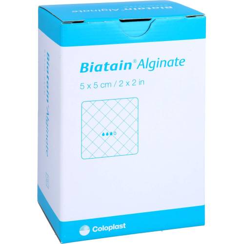 Biatain Alginate Kompressen 5x5 cm 30 St