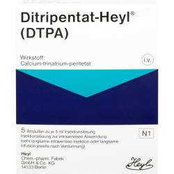 Ditripentat-Heyl Injektionslösung Ampullen 25 ml