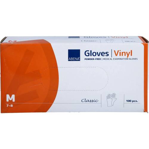 Vinyl Handschuhe puderfrei medium 100 St