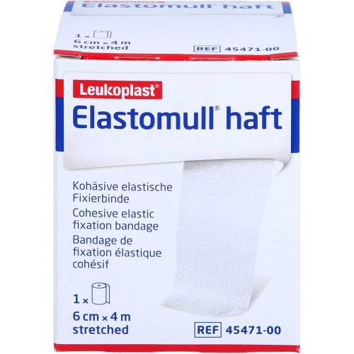 Elastomull haft 6 cmx4 m Fixierbinde 10 St