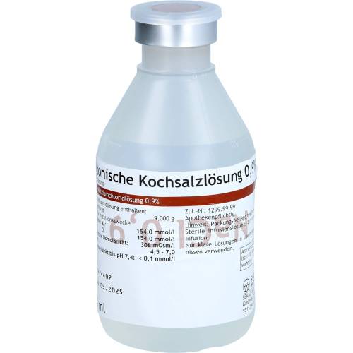 Isotonische Kochsalzlösung 0,9% Plastik Inf.-Lsg. 2500 ml