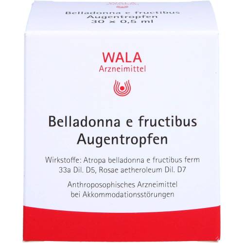 Belladonna E Fructibus Augentropfen 15 ml