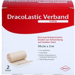 Dracolastic Verband kräftig 10 cm Doppelpackung 2 St