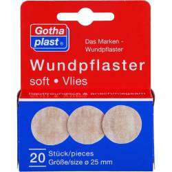 Gothaplast Wundpfl.soft Vlies 2,5 cm 20 St