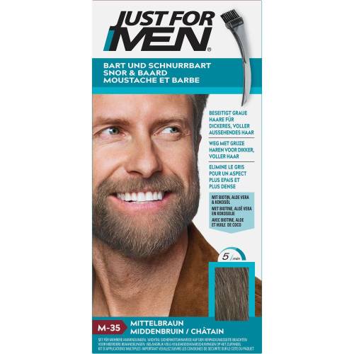 Just for men Brush in Color Gel mittelbraun 28,4 ml