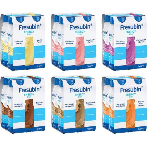 Fresubin Energy Drink Mischkarton Trinkflasche 4800 ml
