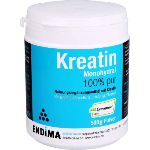 Kreatin Monohydrat 100% Pur Pulver 500 g