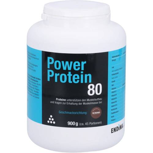 Power Protein 80 Schoko Pulver 900 g