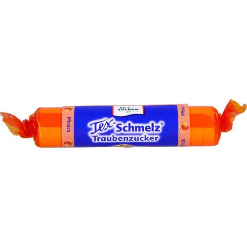 Soldan Tex Schmelz Traubenzucker Pfirsich Rolle 33 g