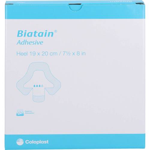 Biatain Schaumverband Ferse 19x20 cm 5 St