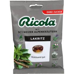 Ricola o.Z.Beutel Lakritz Bonbons 75 g