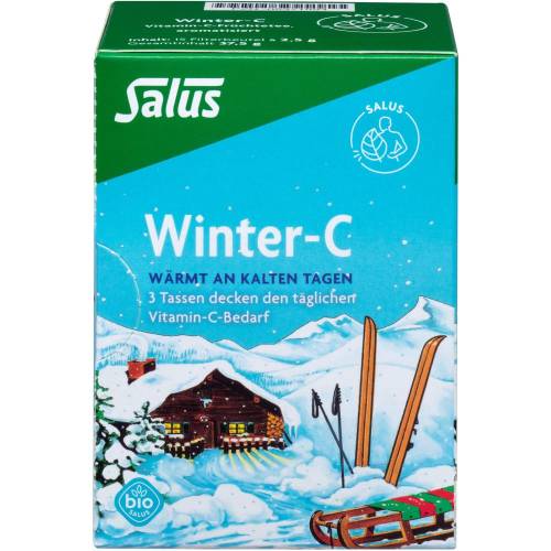 Winter-C Vitamin-C-Früchtetee mit nat.Aroma Salus 15 St