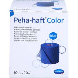 Peha-Haft Color Fixierbinde 10 cmx20 m blau 1 St