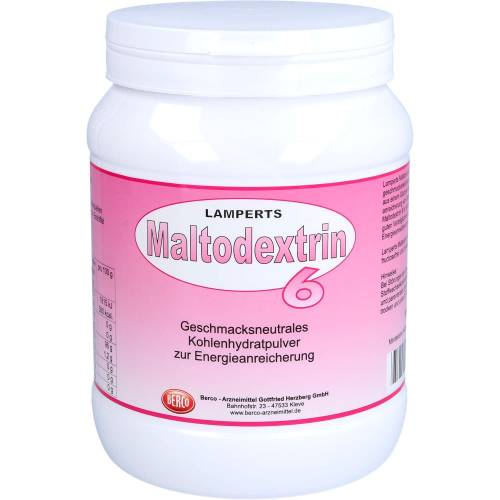 Maltodextrin 6 Lamperts Pulver 750 g
