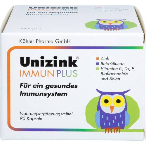 Unizink Immun Plus Kapseln 90 St