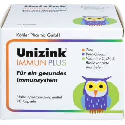 Unizink Immun Plus Kapseln 90 St