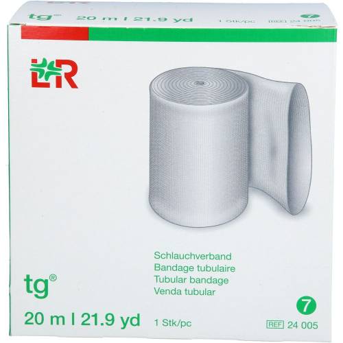 Tg Schlauchverband Gr.7 20 m weiß 24005 1 St