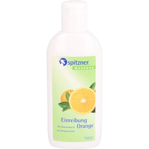 Spitzner Massage Einreibung Orange 200 ml