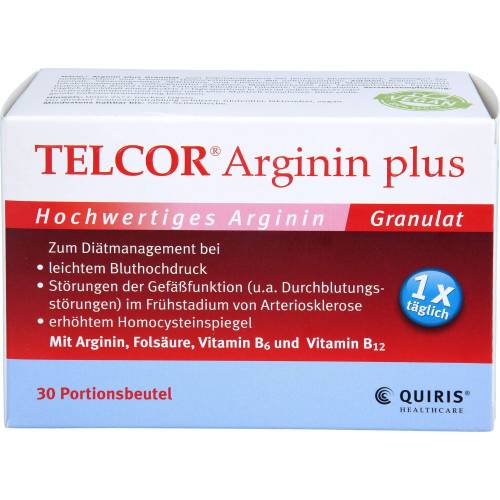 Telcor Arginin plus Btl. Granulat 30 St
