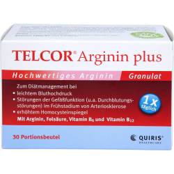 Telcor Arginin plus Btl. Granulat 30 St