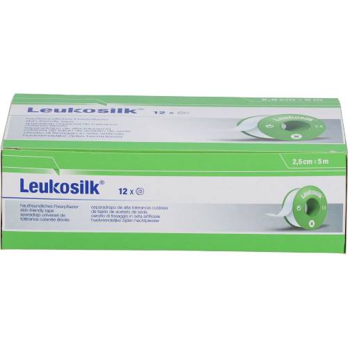 Leukosilk 2,5 cmx5 m 12 St