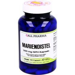 Mariendistel 500 mg Gph Kapseln 180 St