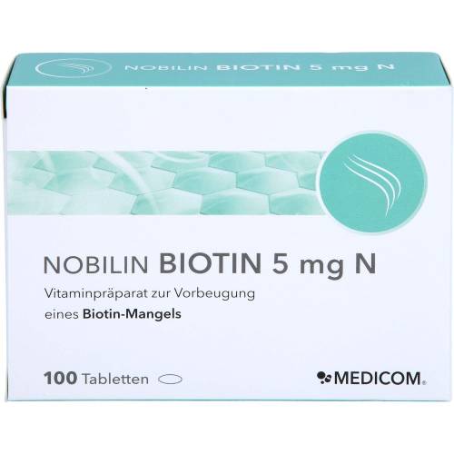 Nobilin Biotin 5 mg N Tabletten 100 St