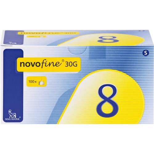 Novofine Nadeln 0,30x8 mm 100 St
